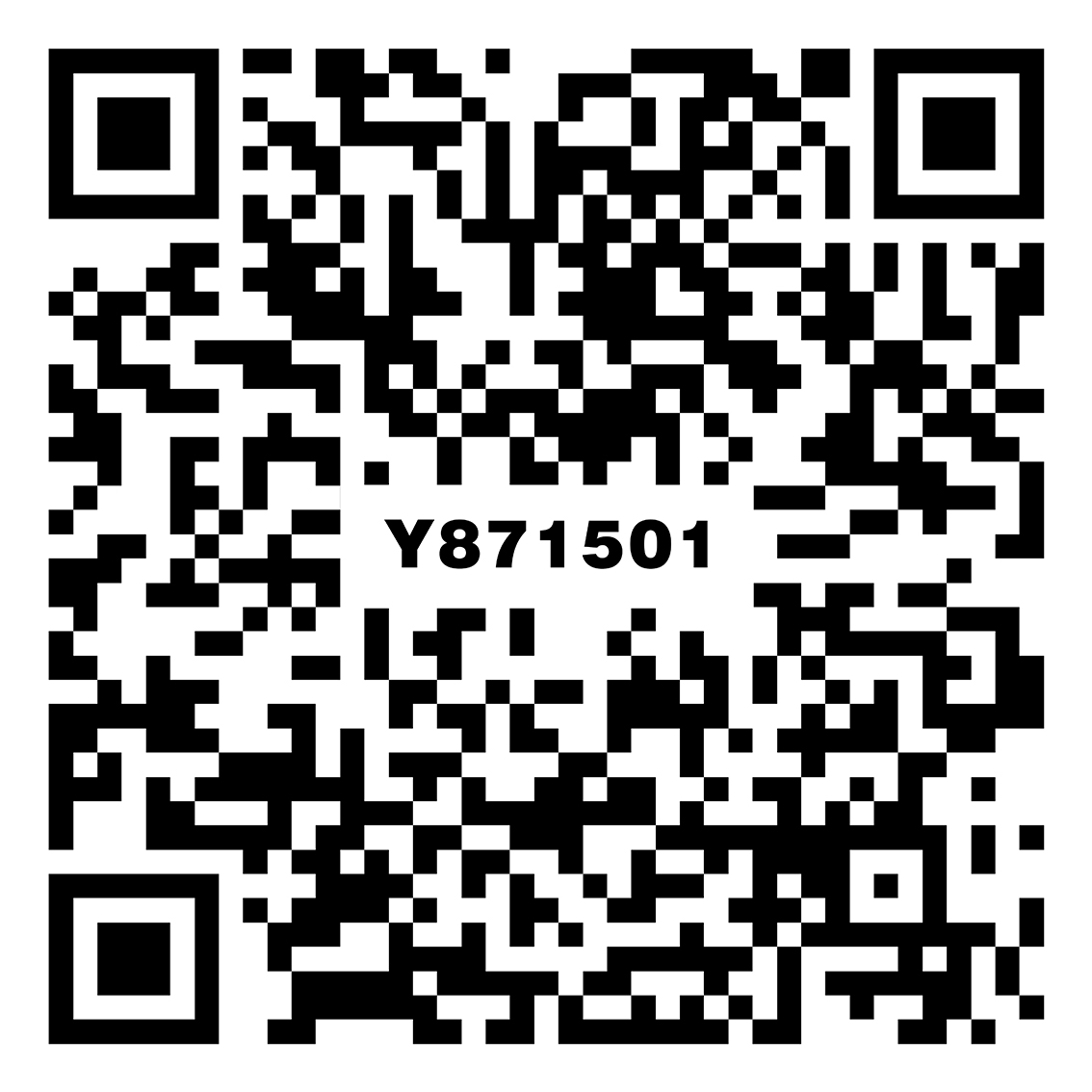 Y871501奶白vr二維碼
