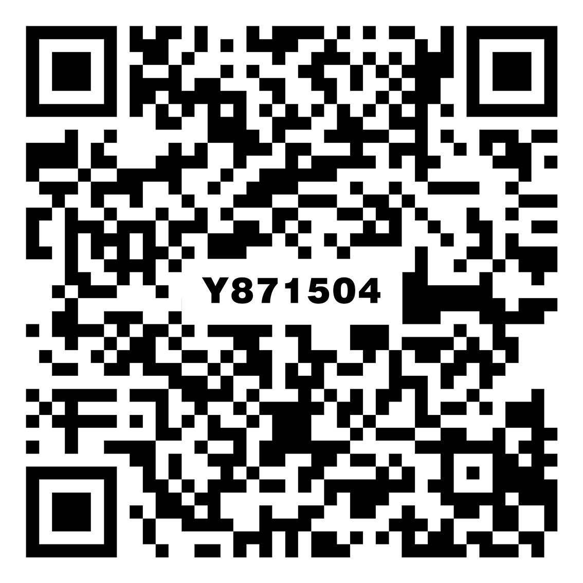 天霽藍 Y871504vr二維碼