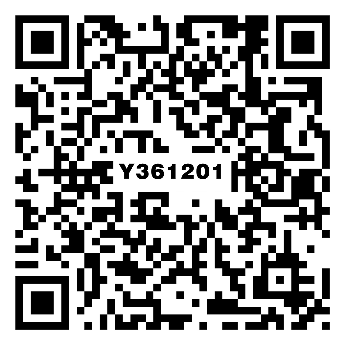 恩斯格米黃Y361201二維碼